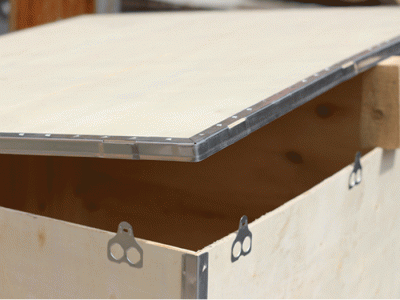 钢带箱，刚边箱